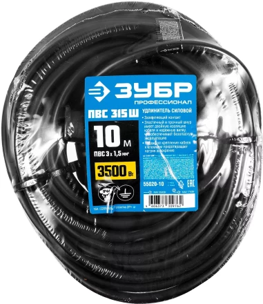 Профессиональные удлинители-шнуры ПВС 315 Ш силовые серия ПРОФЕССИОНАЛ купить в Ноябрьске