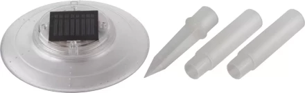 Подсветка фонтанов и водоемов на солнечных батареях со штырем, белый светодиод, 2 акк. Ni-Cd 1, 2В, 600мА*ч 8-43631 купить в Ноябрьске