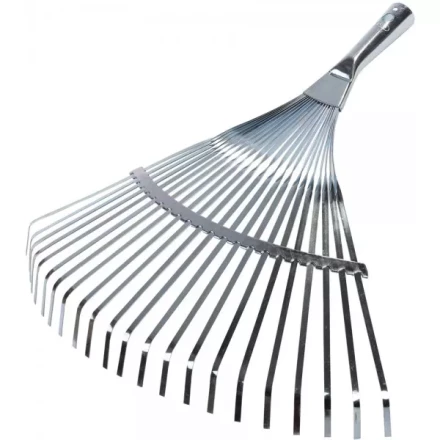 Грабли веерные RACO, 22 плоских зубца, гальванизир. покр., 450мм 4231-53/732 купить в Ноябрьске