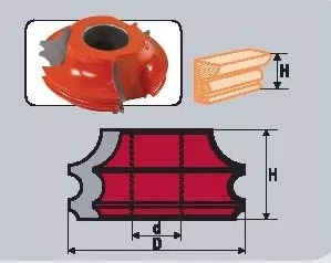 Фреза станочная профильная Кратон (1 09 07 030) 1 09 07 030 купить в Ноябрьске