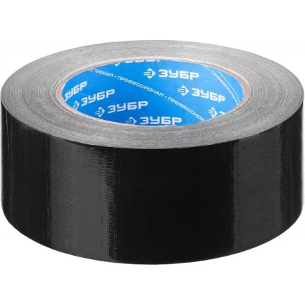 Армированная лента, ЗУБР &quot;ПРОФЕССИОНАЛ&quot; 12096-50-50, универсальная, влагостойкая, 48мм х 45м, черная 12096-50-50 купить в Ноябрьске