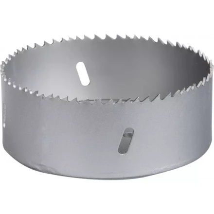 Коронка ЗУБР &quot;ЭКСПЕРТ&quot; биметаллическая, быстрорежущая сталь, глубина сверления до 38мм, d-114мм 29531-114_z01 купить в Ноябрьске