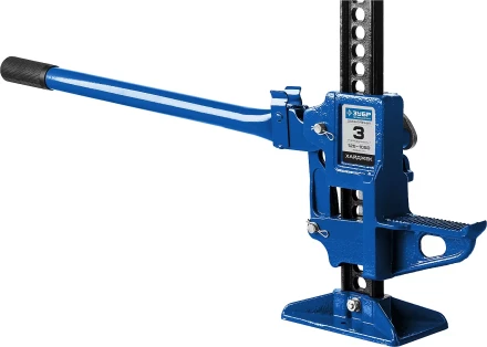 Домкрат ЗУБР реечный, механический, 3т, 154-1070мм 43045-3-110 купить в Ноябрьске