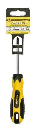 Отвертка PZ1х75 мм Энкор 19519 купить в Ноябрьске