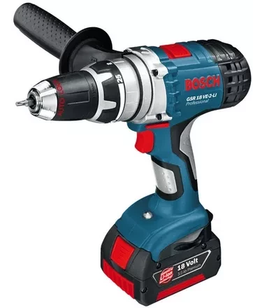 Дрель-шуруповерт аккумуляторная BOSCH GSR 18 VE-2-Li (0.601.865.302) купить в Ноябрьске