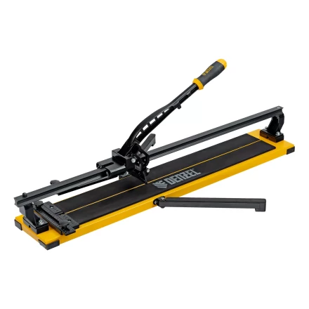 Плиткорез рельсовый Denzel 800х16мм, каретка на подш., стальная станина, усил. рукоятка-пенал 877016 купить в Ноябрьске