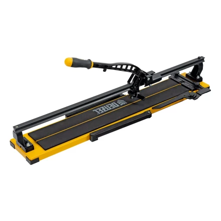 Плиткорез рельсовый Denzel 800х16мм, каретка на подш., стальная станина, усил. рукоятка-пенал 877016 купить в Ноябрьске