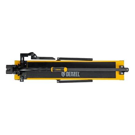 Плиткорез рельсовый Denzel 800х16мм, каретка на подш., стальная станина, усил. рукоятка-пенал 877016 купить в Ноябрьске