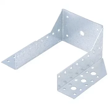 Опора бруса раскрытая, 2 мм, OBR R-50х165х76 мм, цинк  СИБРТЕХ Россия 46531 купить в Ноябрьске