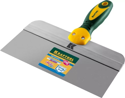 Шпатель KRAFTOOL фасадный с двухкомпонентной ручкой, нержавеющее полотно, 250мм 10036-250 купить в Ноябрьске
