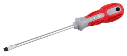 Отвертка ЗУБР &quot;ЭКСПЕРТ&quot; Cr-V, SL 6,5х100мм 25251-06-100 купить в Ноябрьске