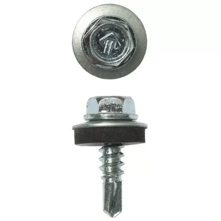 Саморезы ЗУБР &quot;ПРОФЕССИОНАЛ&quot; оцинков., для крепл. кров. матер. к металл. констр., 5.5x19мм, 500шт 4-300315-55-019 купить в Ноябрьске