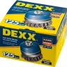 DEXX. Щетка чашечная усиленная для УШМ, жгутированная стальная проволока 0,5мм, 125ммхМ14 35106-125 купить в Ноябрьске