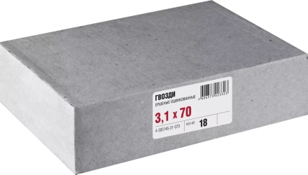 Гвозди ершеные чертеж № 7811-7120 пакет серия МАСТЕР купить в Ноябрьске