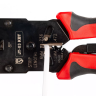 Кримпер многофункциональный КВТ JT-03 с 3 встроенными модулями для обжима RJ-45, RJ-12, RJ-11 (79759) купить в Ноябрьске