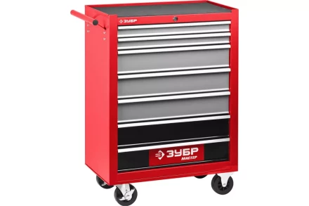 Тележка инструментальная ЗУБР &quot;МАСТЕР&quot;, 7 ящиков, 680х330х880мм 38905-7 купить в Ноябрьске