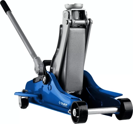 Домкрат гидравлический подкатной T65, 2,5т, 90-360мм, в кейсе, ЗУБР Профессионал 43057-2.5-K 43057-2.5-K купить в Ноябрьске