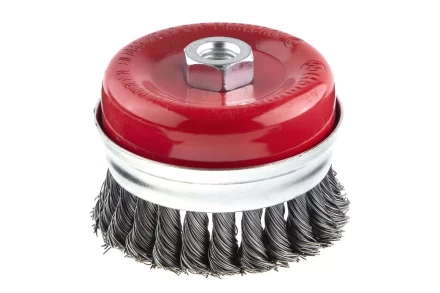 Кордщетка HAMMER чаша 85мм для УШМ витая сталь (207-111) купить в Ноябрьске