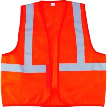 Жилет сигнальный, оранжевый, размер XXL  СИБРТЕХ 89514 купить в Ноябрьске