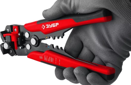 ЗУБР ТМ-1, 0.2 - 6 мм2, автоматический стриппер с винтом микронастройки (22645) купить в Ноябрьске