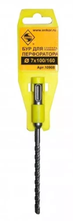 Бур SDS+  ф 7х100/160 усиленный  10/50/200 10908 купить в Ноябрьске