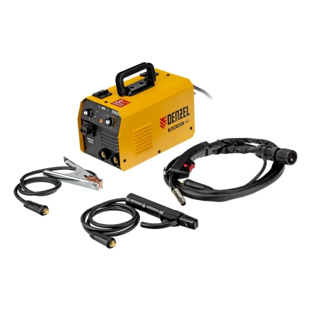 Аппарат инвертор. полуавтомат. сварки Mini MIG-140LFG, 140 А, ПВ 60%// Denzel 94305 купить в Ноябрьске