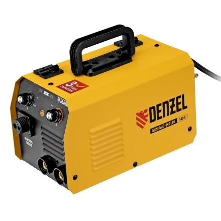 Аппарат инвертор. полуавтомат. сварки Mini MIG-140LFG, 140 А, ПВ 60%// Denzel 94305 купить в Ноябрьске