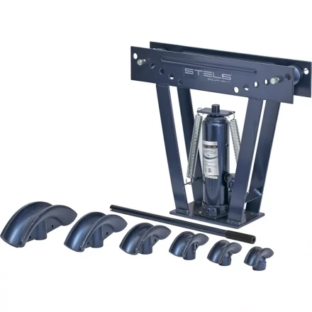 Трубогиб гидравлический 12 т в комплекте с башмаками 1/2–2 STELS 18116 купить в Ноябрьске