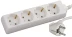 Удлинитель СВЕТОЗАР электрический с заземлением, евро, 4 гнезда, 3м SV-55043-3 купить в Ноябрьске