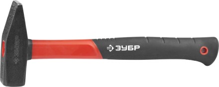 Молоток с фиберглассовой рукояткой, ЗУБР &quot;МАСТЕР&quot; 20020-10, кованый, 1000 г 20020-10 купить в Ноябрьске