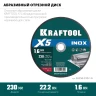 Круги отрезные абразивные, по нержавеющей стали 36256-230-1.6 купить в Ноябрьске