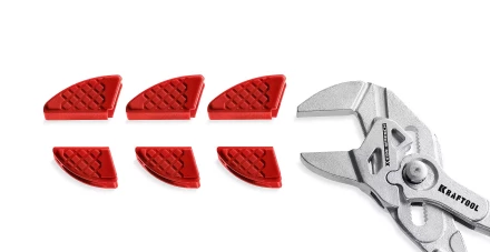 Сменные защитные накладки на губки KRAFTOOL 22067-S3 купить в Ноябрьске