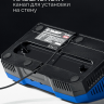 ЗУБР Turbo CHARGE, 20 В, 2 порта, 2 х 9 А, зарядное устройство для LMS АКБ, ПРОФЕССИОНАЛ (TC-20-2) купить в Ноябрьске