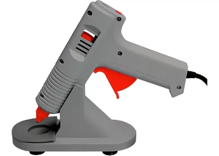 Клеевой пистолет с регулировкой температуры, 100W - 220V, с подставкой  MATRIX 930105 купить в Ноябрьске
