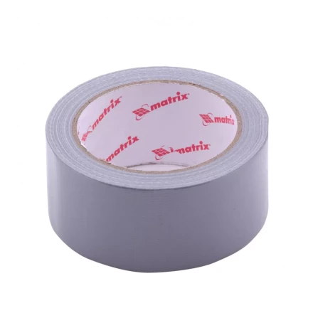 Лента армированная влагостойкая 48 мм х 25 м серебристая Matrix 89068 купить в Ноябрьске