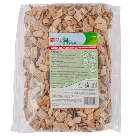 Щепа яблоневая для копчения 100 гр Camping Palisad 69625 купить в Ноябрьске