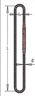 Строп канатный петлевой СКП 12.5 т L=2 м опрессовка купить в Ноябрьске