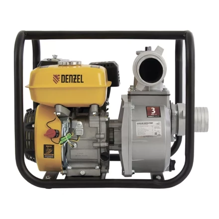 Мотопомпа бензиновая для чистой воды PX-80, 7 л.с, 3&quot;, 1000 л/мин, глубина 8 м, напор 30 м Denzel 99202 купить в Ноябрьске