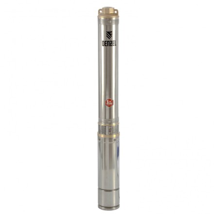 Скважинный насос Denzel DWC-3-60, центробежный, диаметр 3&quot;, 800 Вт, 3300 л/ч, напор 60 м 97255 купить в Ноябрьске