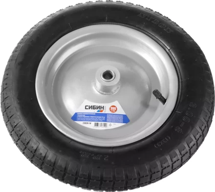 Колесо СИБИН пневматическое для тачки арт. 39908 39908-W купить в Ноябрьске