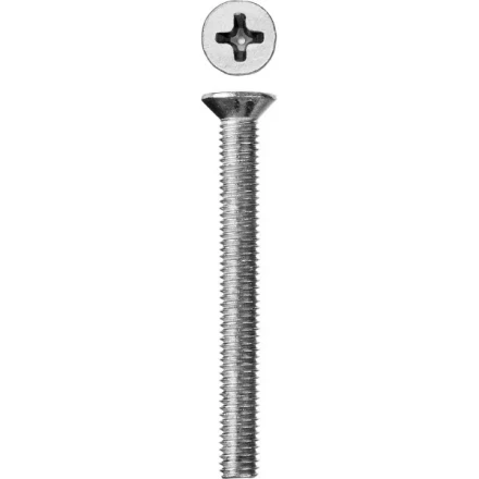 Винт ЗУБР &quot;МАСТЕР&quot; DIN 965, класс прочности 4.8, оцинкованный, M5x45мм, 5кг 303110-05-045 купить в Ноябрьске