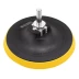 Тарелка опорная для дрели и УШМ с липучкой, 115 мм, стандартная, с адаптером c М14 на d8 Denzel 76250 купить в Ноябрьске