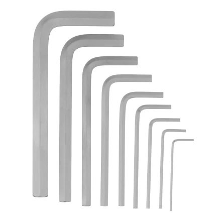 Набор ключей имбусовых, HEX, 1,5-10 мм, CrV, 9 шт. Сибртех 123667 купить в Ноябрьске