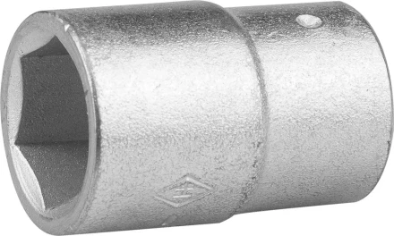 Головка торцовая НИЗ (1/2&quot;), 40Х, шестигранная, оцинкованная, 18мм 2772-18 купить в Ноябрьске