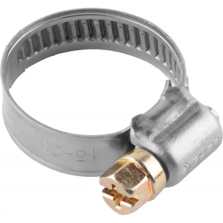 Хомуты ЗУБР &quot;ЭКСПЕРТ&quot;, нерж. сталь, накатная лента 9 мм, 12-20 мм, 200 шт 37820-12-20-200 купить в Ноябрьске