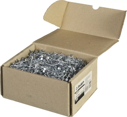 Гвозди ЗУБР &quot;МАСТЕР&quot; толевые оцинкованные ГОСТ 4029-63, 2,5х32мм, 5кг 305210-25-032 купить в Ноябрьске