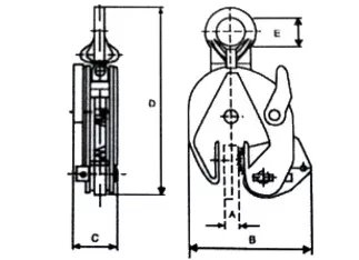 Захват для вертикального подъема листового металла универсальный DSQC-3.0 купить в Ноябрьске