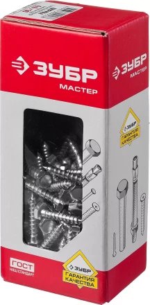 Шурупы ШДШ с шестигранной головкой (DIN 571) коробка серия МАСТЕР купить в Ноябрьске