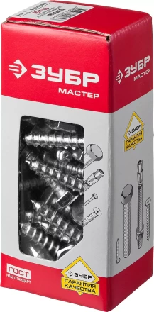 Шурупы ШДШ с шестигранной головкой (DIN 571) коробка серия МАСТЕР купить в Ноябрьске