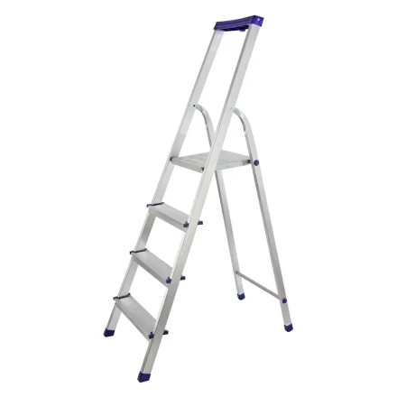 Стремянка алюминиевая с органайзером &quot;УНИВЕРСАЛ&quot; 4 ступени Сибртех 97894 купить в Ноябрьске